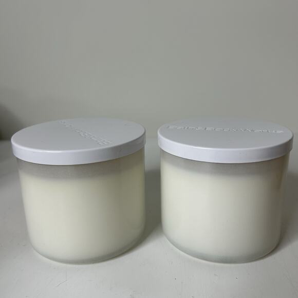 Bath & Body Works Sunshine & Daffodils Lid 3-Wick Candle 14.5 oz Lot Of 2 Large - Picture 5 of 5